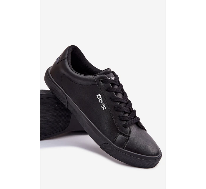 Pánské tenisky z eko kůže Big Star model 22039744 Černé - Big Star Shoes