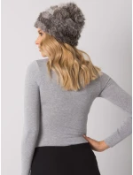 Dámská čepice AT CZ 16801 tmavě šedá