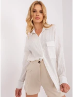 Košile LK KS 509356.27P ecru