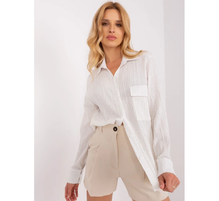 Košile LK KS 509356.27P ecru