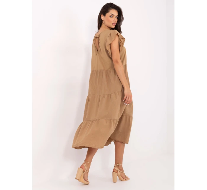 Sukienka TW SK BI 6 model 21204733 camelowy - FPrice