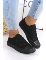 Dámské Klasické Tenisky Černé Omerta Dámské Klasické Tenisky Černé Omerta