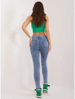 Dámské džínové kalhoty NM SP L12.14X Světle jeans modrá - FPrice