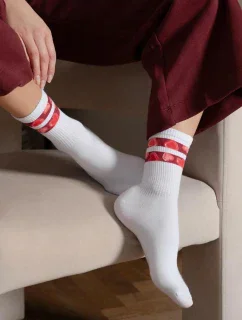 Dámské ponožky model 14559108 Srdce - Steven