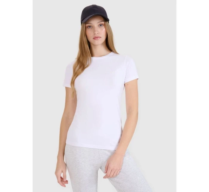 Dámské tričko slim fit střihu 2 model 21736399 - 4F Dámské tričko slim fit střihu 2 model 21736399 - 4F