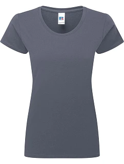 Russell Athletic 180F Dámské tričko z těžké bavlny "Authentic" 10.180F convoy grey