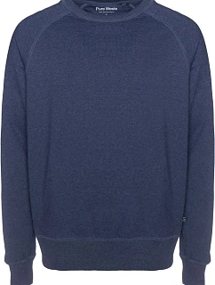 Pure Waste SWUB Unisex mikina 74.SWUB navy melange