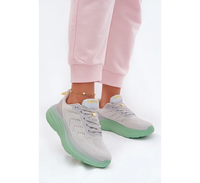 Dámské sportovní boty Big Star model 22073672 šedé - Big Star Shoes