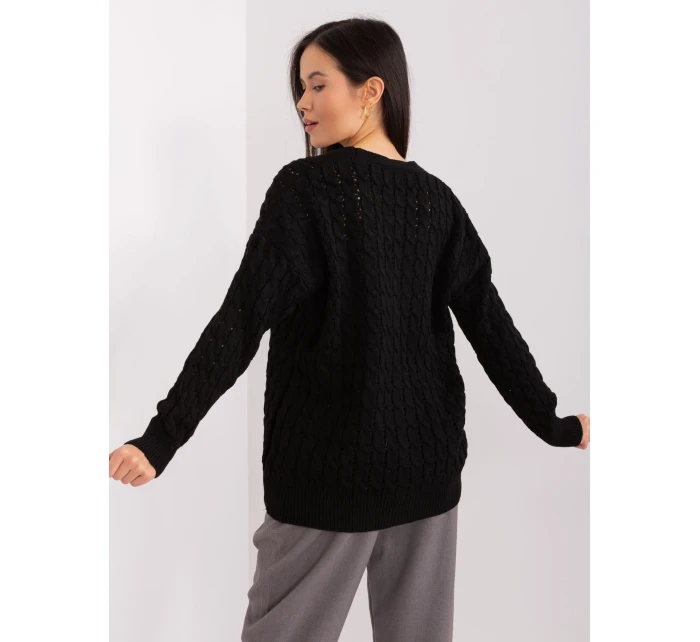 Sweter BA SW  czarny model 19034368 - FPrice