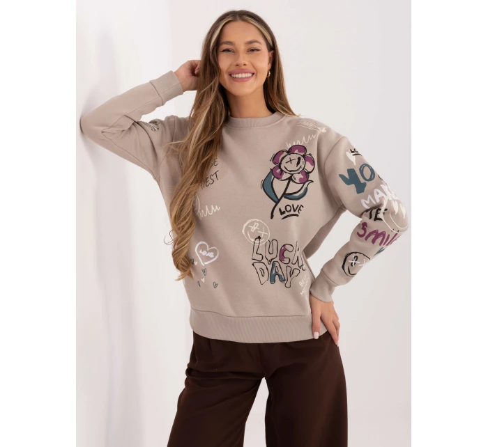 Halenka D10608BC02804A béžová Halenka D10608BC02804A béžová