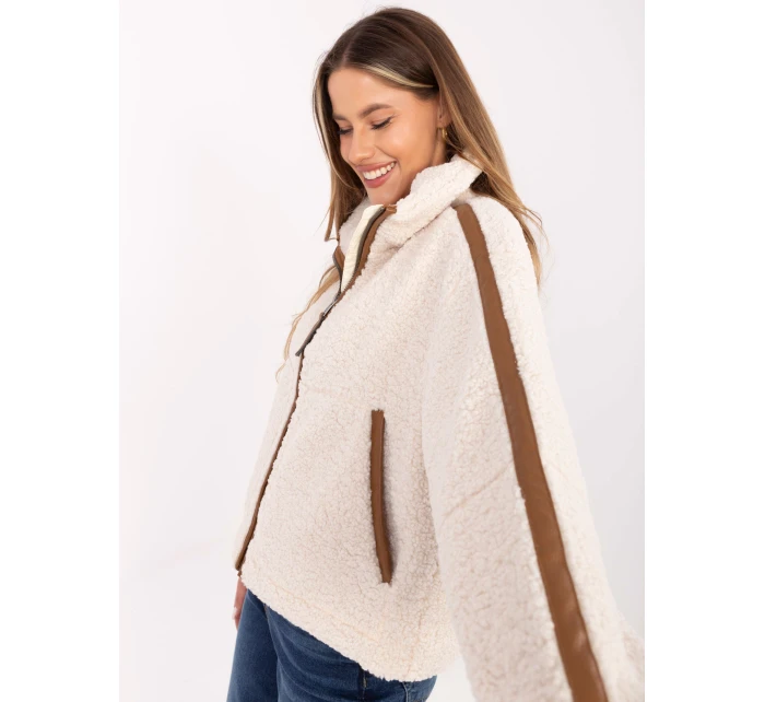 Kurtka model 21235932 jasny beżowy - FPrice