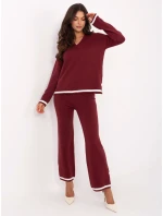 Komplet IT KMPL model 21302561 bordowy - FPrice