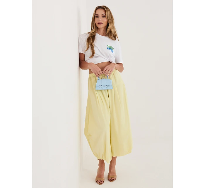 Spodnie IT SP model 22089537 jasny żółty - FPrice