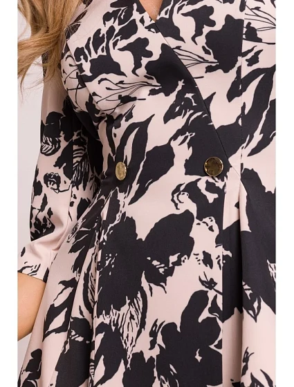 model 20970648 Přiléhavé mini šaty s potiskem model 1 - Moe