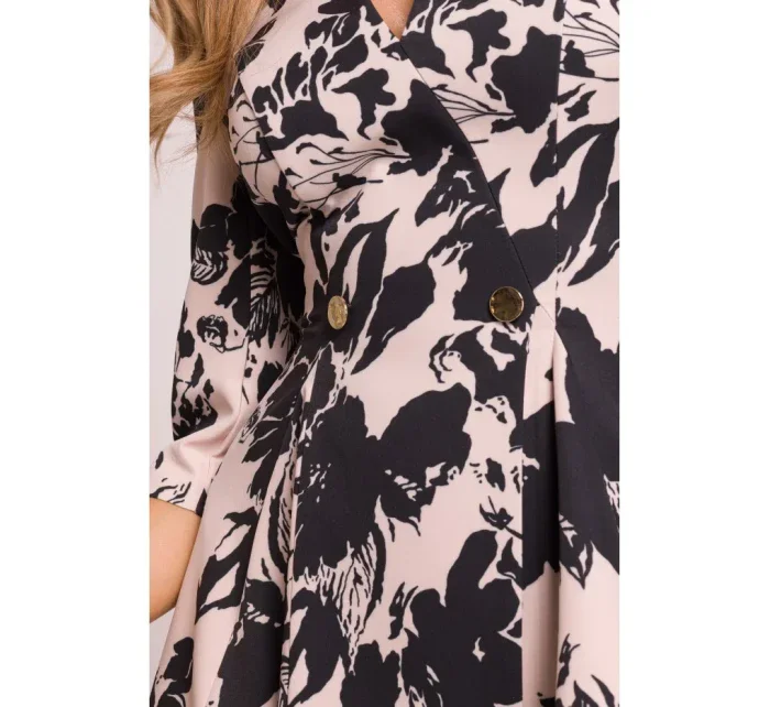 model 20970648 Přiléhavé mini šaty s potiskem model 1 - Moe model 20970648 Přiléhavé mini šaty s potiskem model 1 - Moe