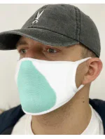 Stříbrná iontová maska bílo-oranžová sada 5 kusů - VMP