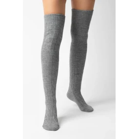 Vlněné dámské nadkolenky 089 Vlněné dámské nadkolenky 089