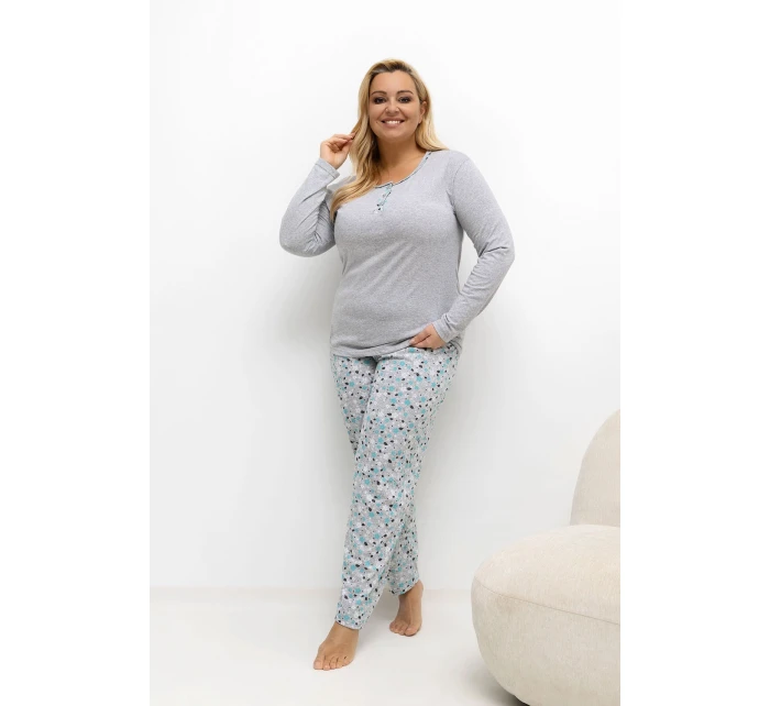 Pohodlná pyžama pro plnoštíhlé model 221182 Forever Pink Pohodlná pyžama pro plnoštíhlé model 221182 Forever Pink