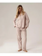 Pyžamo model 21393662 dlouhé/r S2XL pruhované - Atlantic