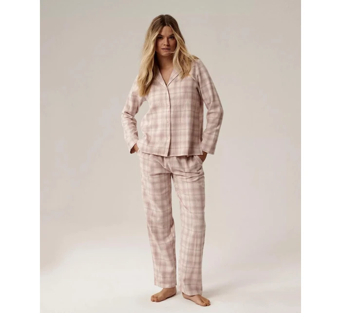 Pyžamo model 21393662 dlouhé/r S2XL pruhované - Atlantic