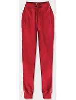 Červené teplákové kalhoty model 21475468 - J.STYLE Červené teplákové kalhoty model 21475468 - J.STYLE
