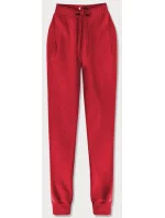 Červené teplákové kalhoty model 21475468 - J.STYLE