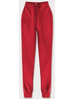 Červené teplákové kalhoty model 21475468 - J.STYLE