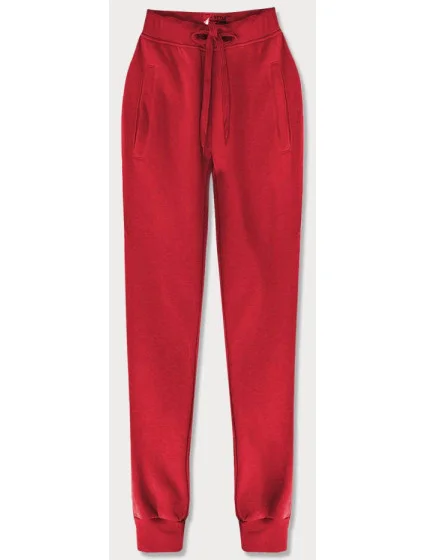Červené teplákové kalhoty model 21475468 - J.STYLE