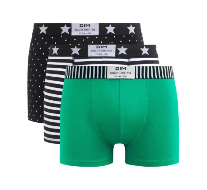 Pánské módní boxerky 3 ks model 19651969 BOXER 3x  bílá - DIM