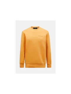 Peak Performance M Original Small Logo Cre orange mikina