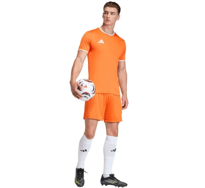 Pánské šortky adidas Entrada 26 oranžové JZ2512 Pánské šortky adidas Entrada 26 oranžové JZ2512