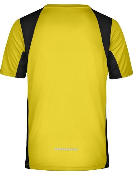 JN 306 Pánské běžecké tričko model 22485836 yellow/black - Daiber JN 306 Pánské běžecké tričko model 22485836 yellow/black - Daiber