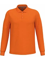 K 243 Pánské piqué polo s dlouhým rukávem model 22506976 orange - Kariban K 243 Pánské piqué polo s dlouhým rukávem model 22506976 orange - Kariban