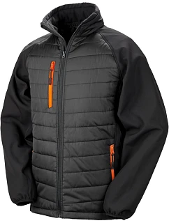 Result R 237X Hybridní bunda "Compass" 30.237X black/orange