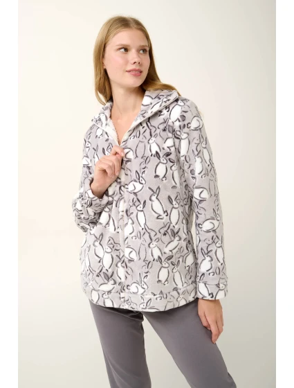 Župan na zip s potiskem   model 20517658 - Vamp