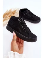 Dětské Klasické Vysoké Boty Big Star model 21626725 Černé - Big Star Shoes Dětské Klasické Vysoké Boty Big Star model 21626725 Černé - Big Star Shoes