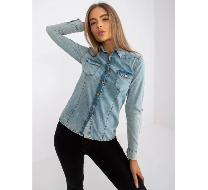 RO KS GMK 4009 košile.95 světle modrá RO KS GMK 4009 košile.95 světle modrá