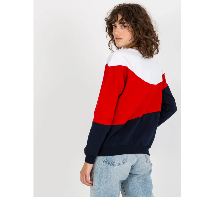 Mikina RV BL 8430.61P bílá a tmavě modrá