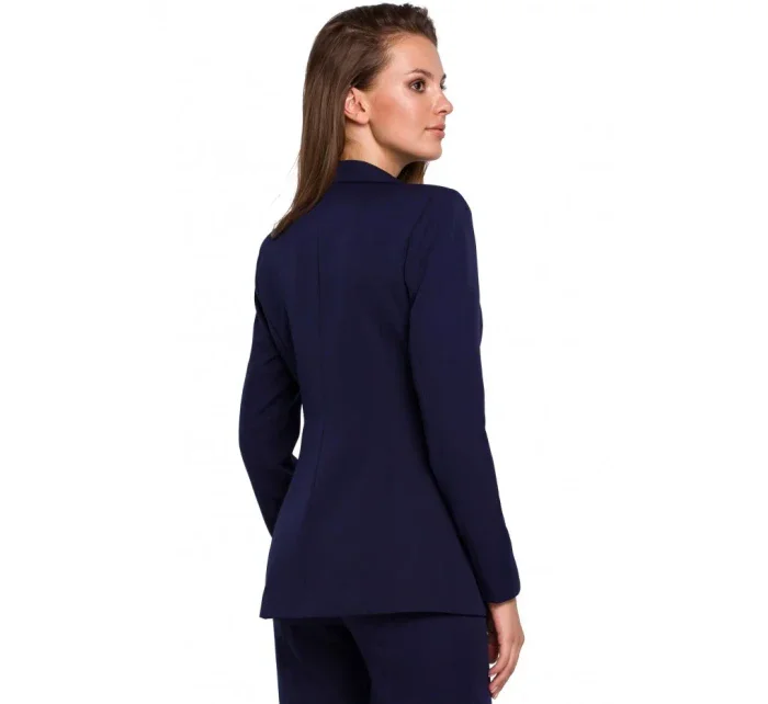 K036 Blejzr s jednou zadní částí - tmavě modrý K036 Blejzr s jednou zadní částí - tmavě modrý