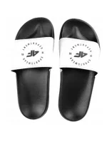 Dámské pantofle 4FSS23FFLIF068 bílé - 4F Dámské pantofle 4FSS23FFLIF068 bílé - 4F