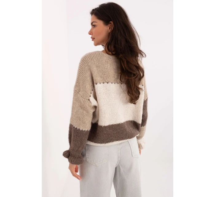 Svetr na zapínání model 218238 Rue Paris Svetr na zapínání model 218238 Rue Paris