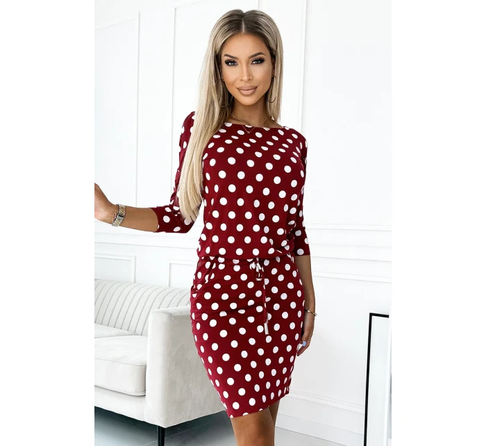 Sportovní šaty se šněrováním a kapsami  s  model 21144800 - numoco