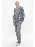 Pánské pyžamo model 22218028 402 dł/r 3XL4XL - MARTEL Pánské pyžamo model 22218028 402 dł/r 3XL4XL - MARTEL