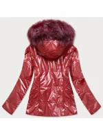 ZIMOWA KURTKA DAMSKA METALICZNA model 21242437 - Fashionable