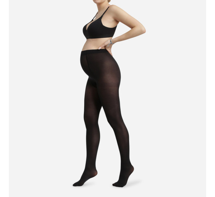 Dámské těhotenské punčochové kalhoty DIM MAMMA PANTYHOSE 50 DEN - DIM - černá