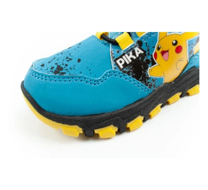 model 21420770 dětské zimní kotníkové boty zateplené nepromokavé modré - Leomil