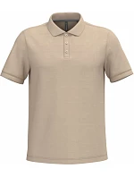 Kariban K 241 Pánské piqué polo 20.K241 light sand
