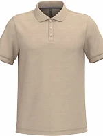 Kariban K 241 Pánské piqué polo 20.K241 light sand