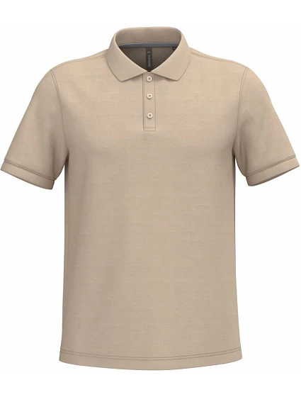 Kariban K 241 Pánské piqué polo 20.K241 light sand