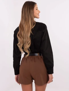 DHJ SD šortky A8757.92P hnědé